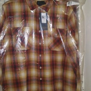 Pendleton Men's Multicolor Plaid Button Down Shirt